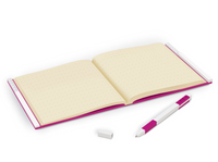 Lego IQ Locking Notebook w/ Gel Pen Violet
