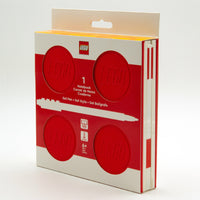 Lego IQ Locking Notebook w/ Gel Pen Red