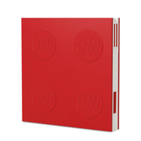 Lego IQ Locking Notebook w/ Gel Pen Red
