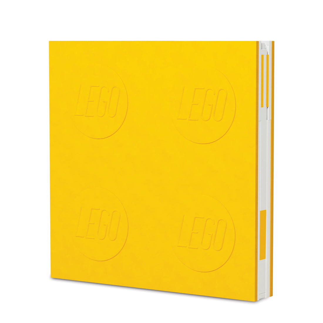 Lego IQ Locking Notebook w/ Gel Pen Yellow