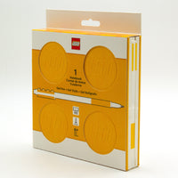 Lego IQ Locking Notebook w/ Gel Pen Yellow