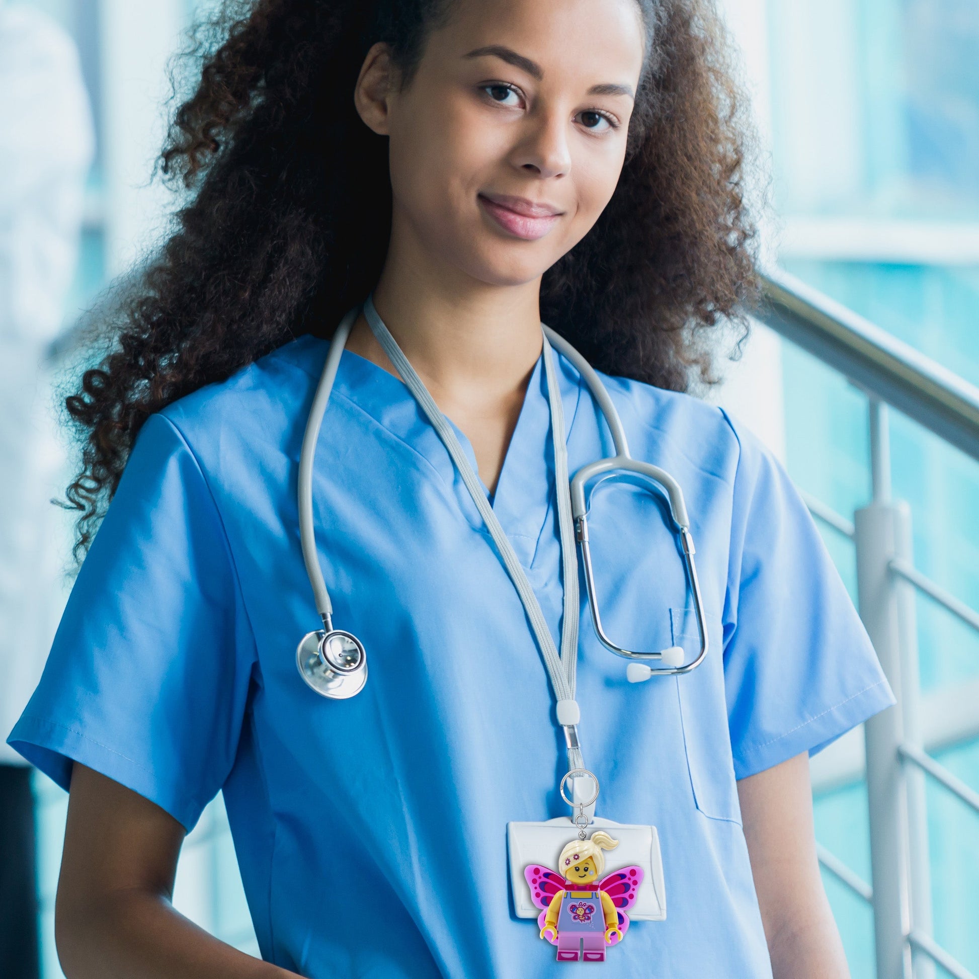 ليغو آي كيو ميني فيغرز كي تشين لايت باتر فلاي غيرل