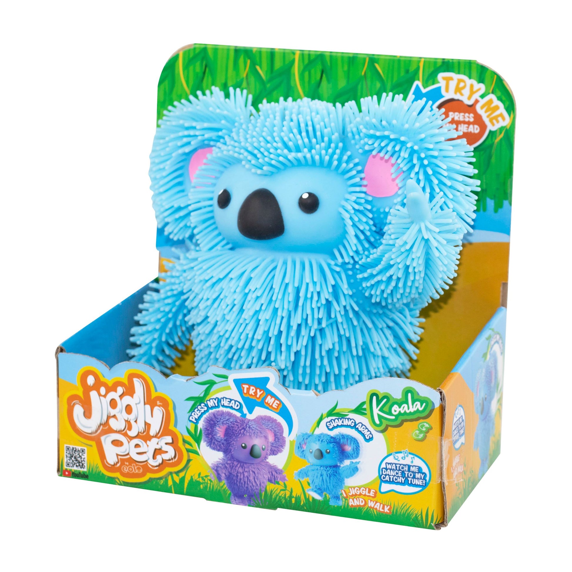 JIGGLY PETS RUBBERY WALKING KOALA