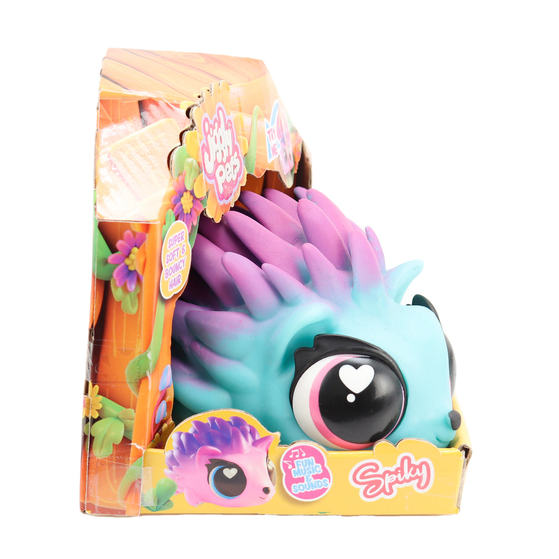 JIGGLY PETS - SPIKY THE HEDGEHOG WITH SOUNDS