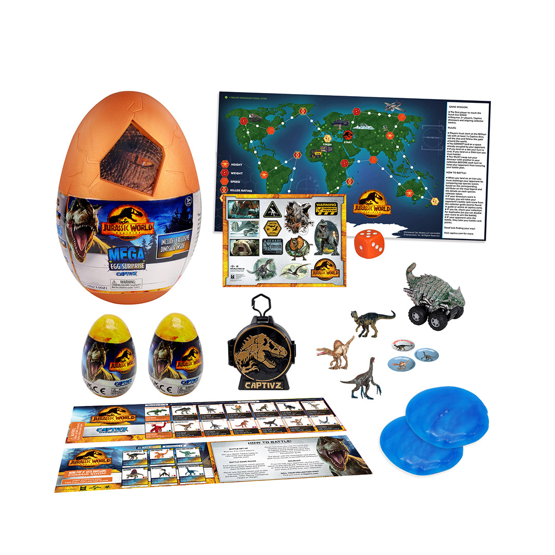 Jurassic Captivz Dominion Edition Mega Egg