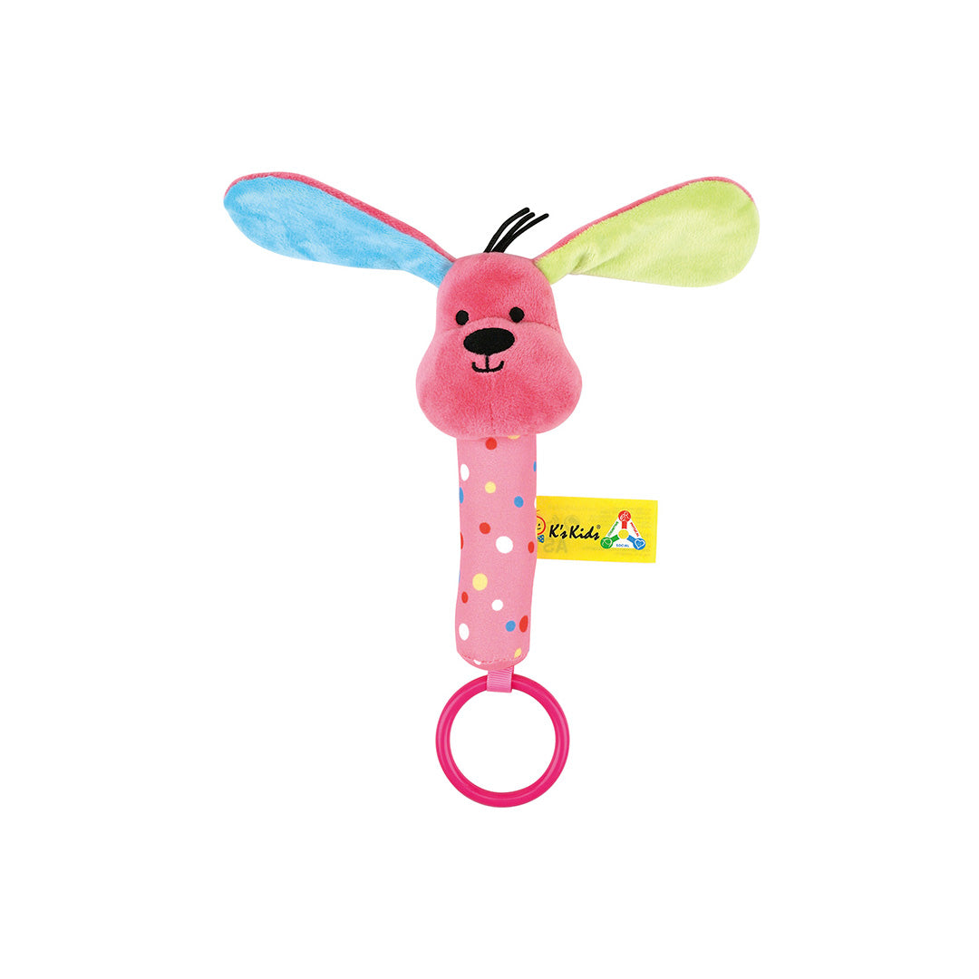 Squeaky Stick Rattle- Patrick