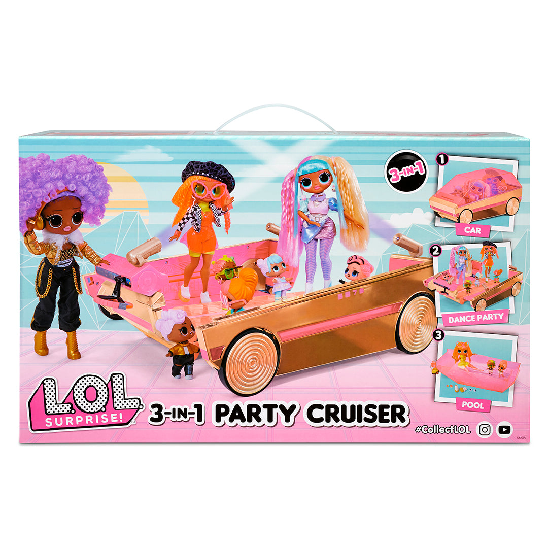 L.O.L. Surprise 3-in-1 Party Cruiser