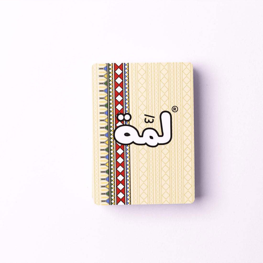 LAMMAH PLAYING CARDS - BEIGE
