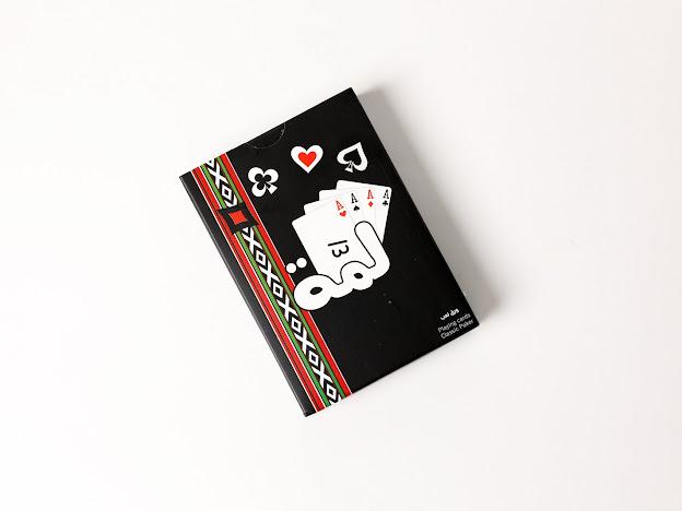 LAMMAH PLAYING CARDS - Black