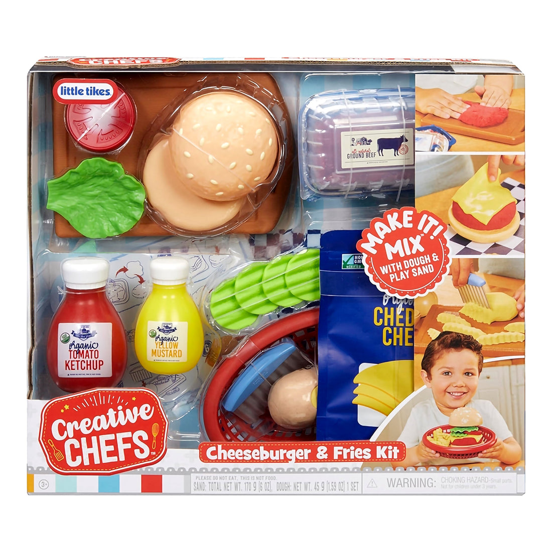 Little Tikes Creative Chefs Cheeseburger & Fries Kit