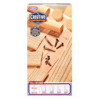 Little Tikes Creative Construction Wood, Nails & Screw Bundle