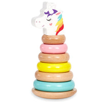 Little Tikes Wooden Critters Shape Stacker Unicorn