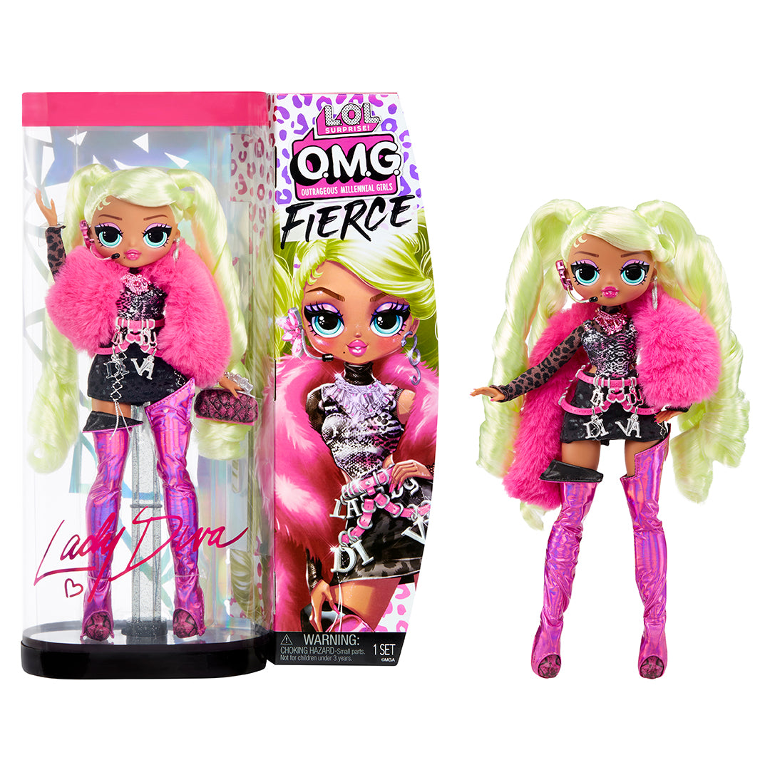 LOL OMG 707 Fierce Dolls Lady Diva