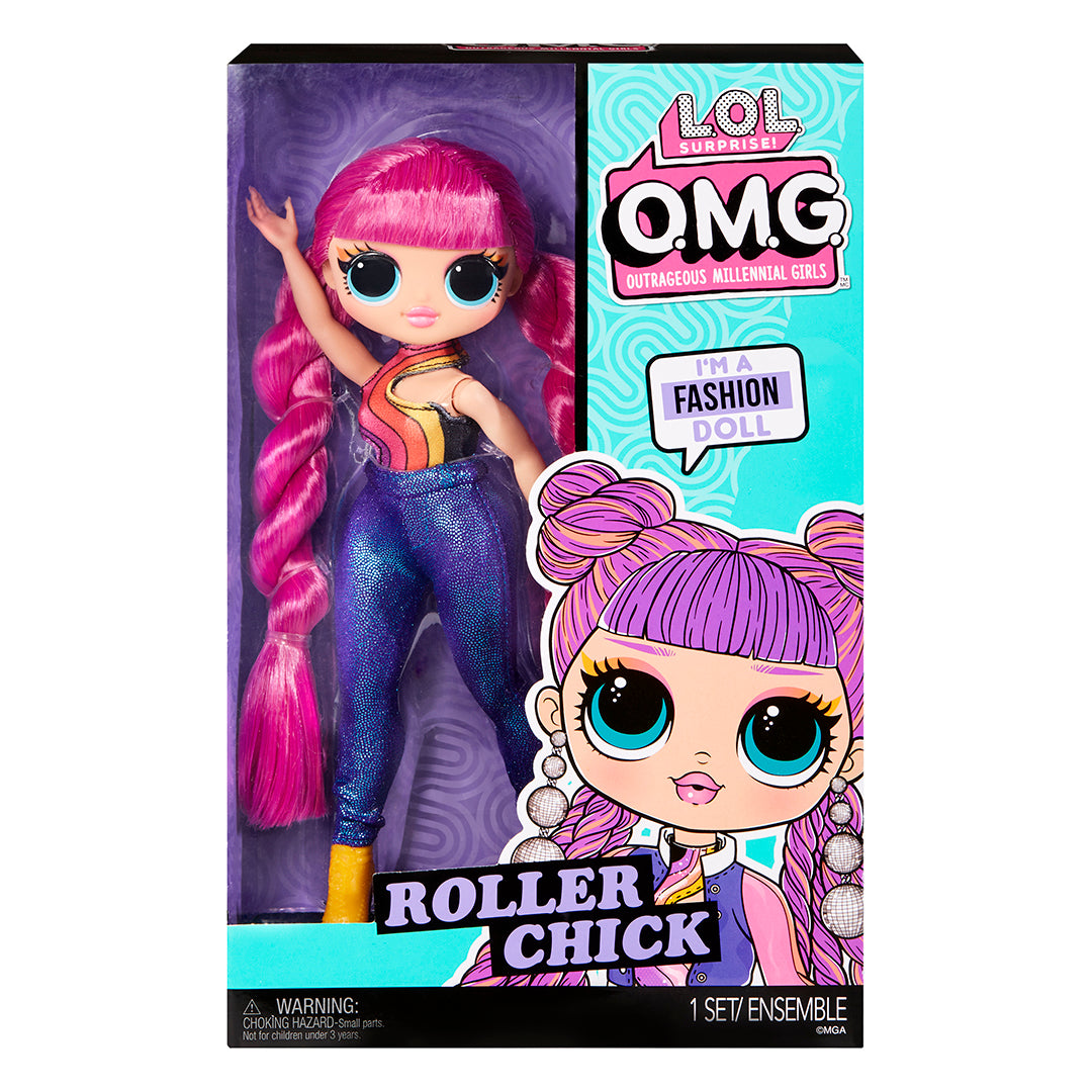 LOL OMG MID Doll Roller Chick