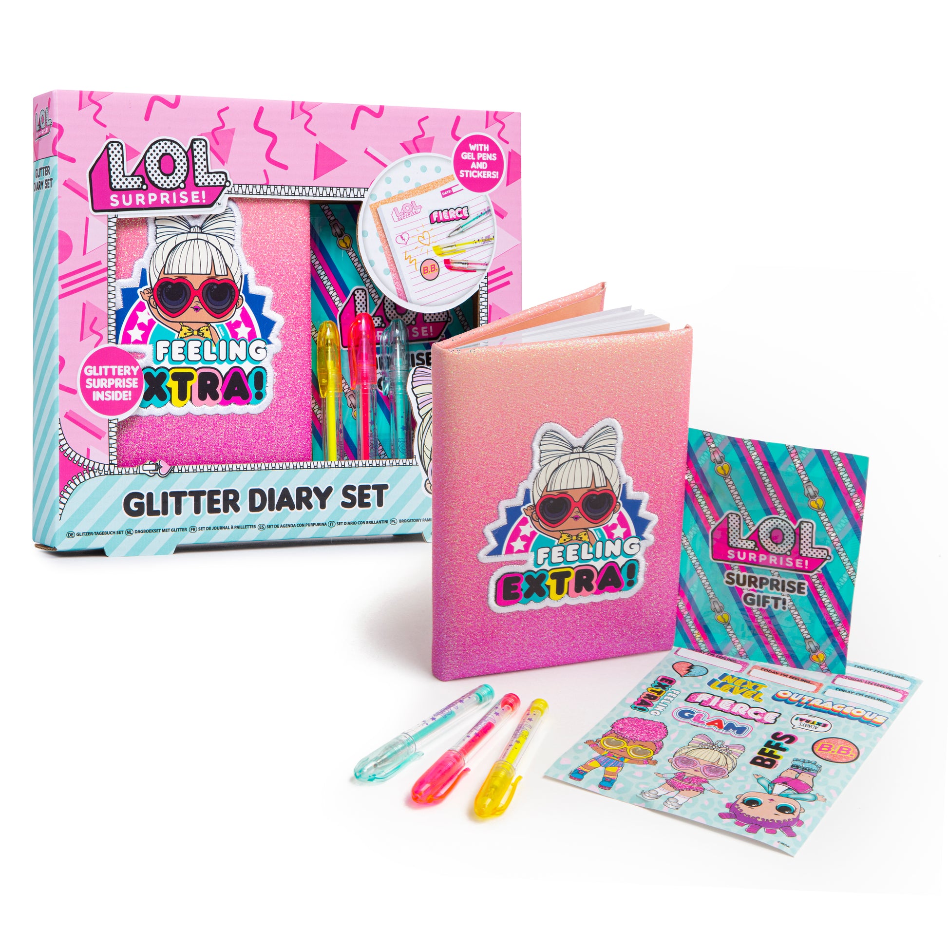 LOL Surprise Mini Glitter Diary Set Mini