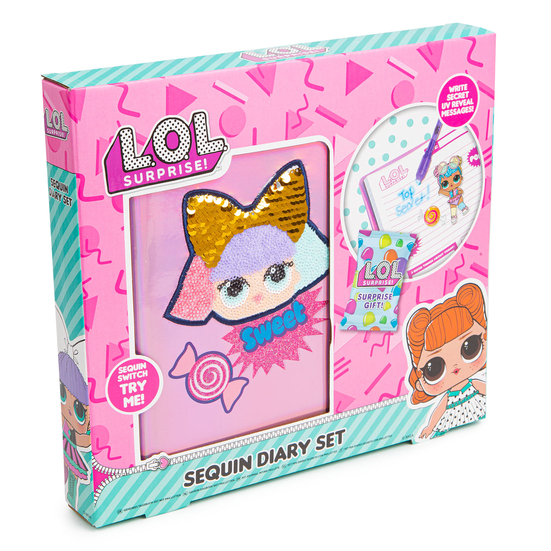 LOL Surprise Sequin Diary Set