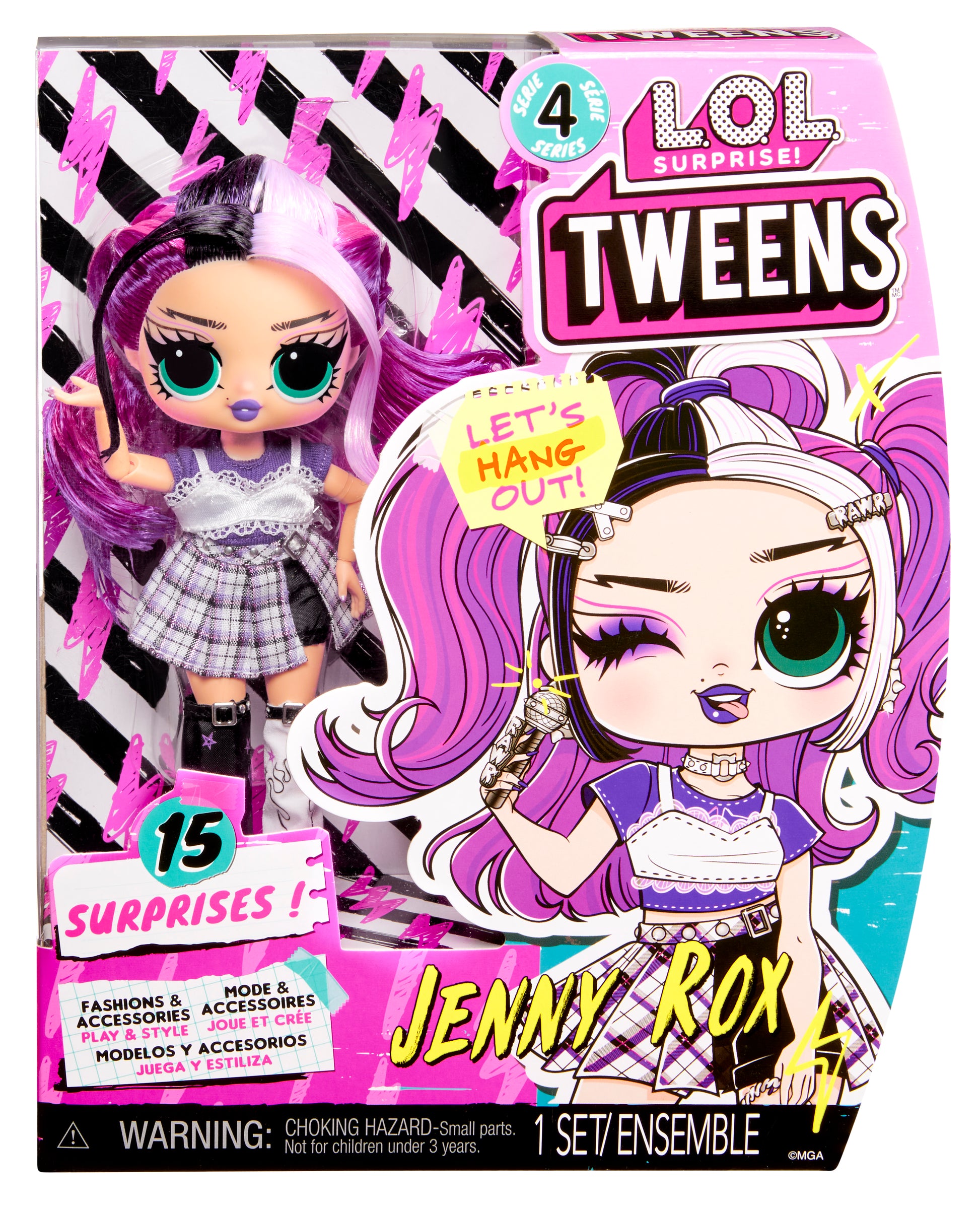 LOL Surprise Tweens Doll Jenny Rox (S4)