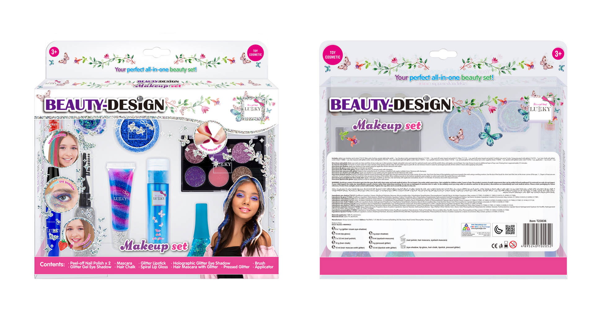 Lukky Beauty Design 12 pcs Set