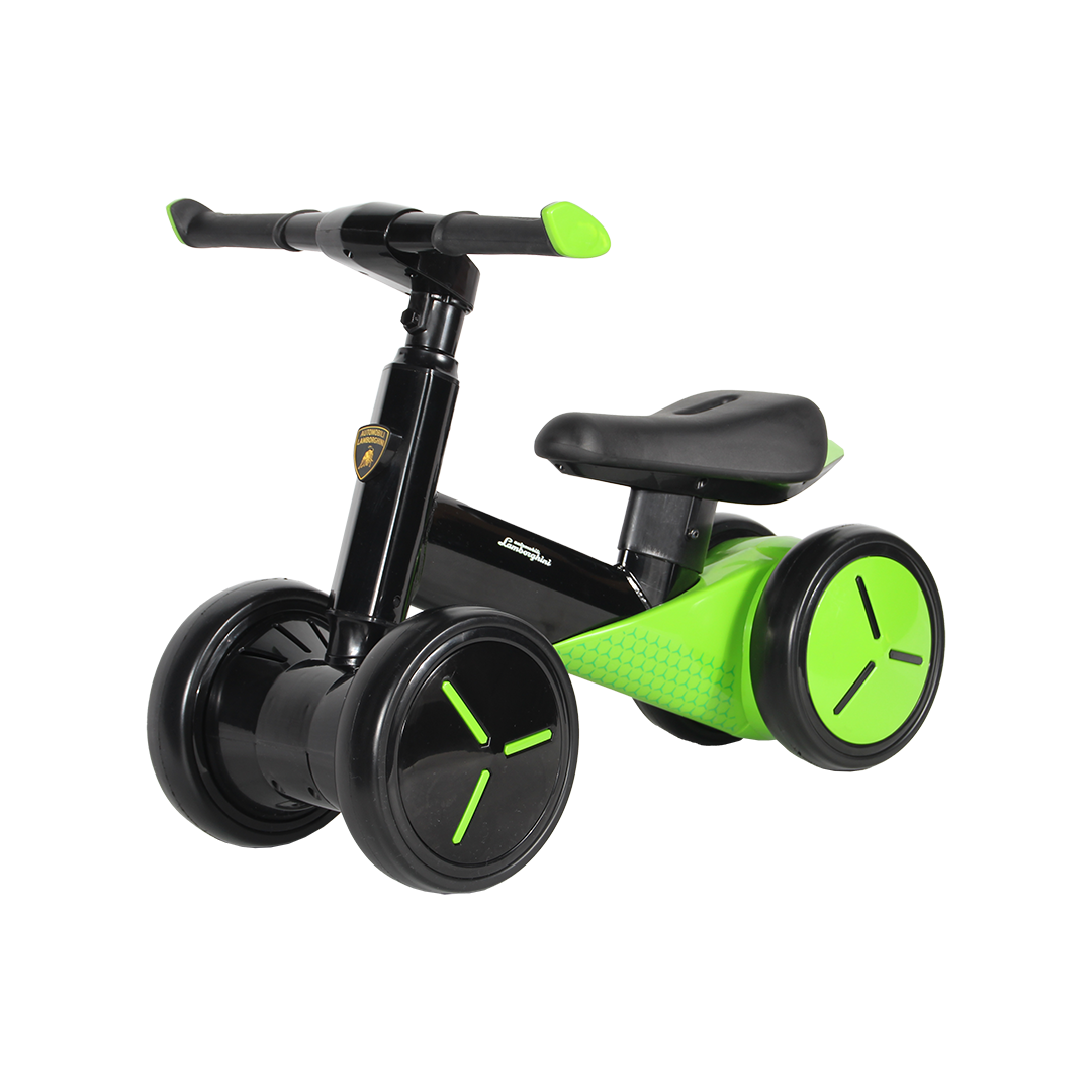 Lamborghini Balance Bike 4W (Green)