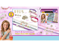 ALPHABETS BEADS WATCH BAND SET