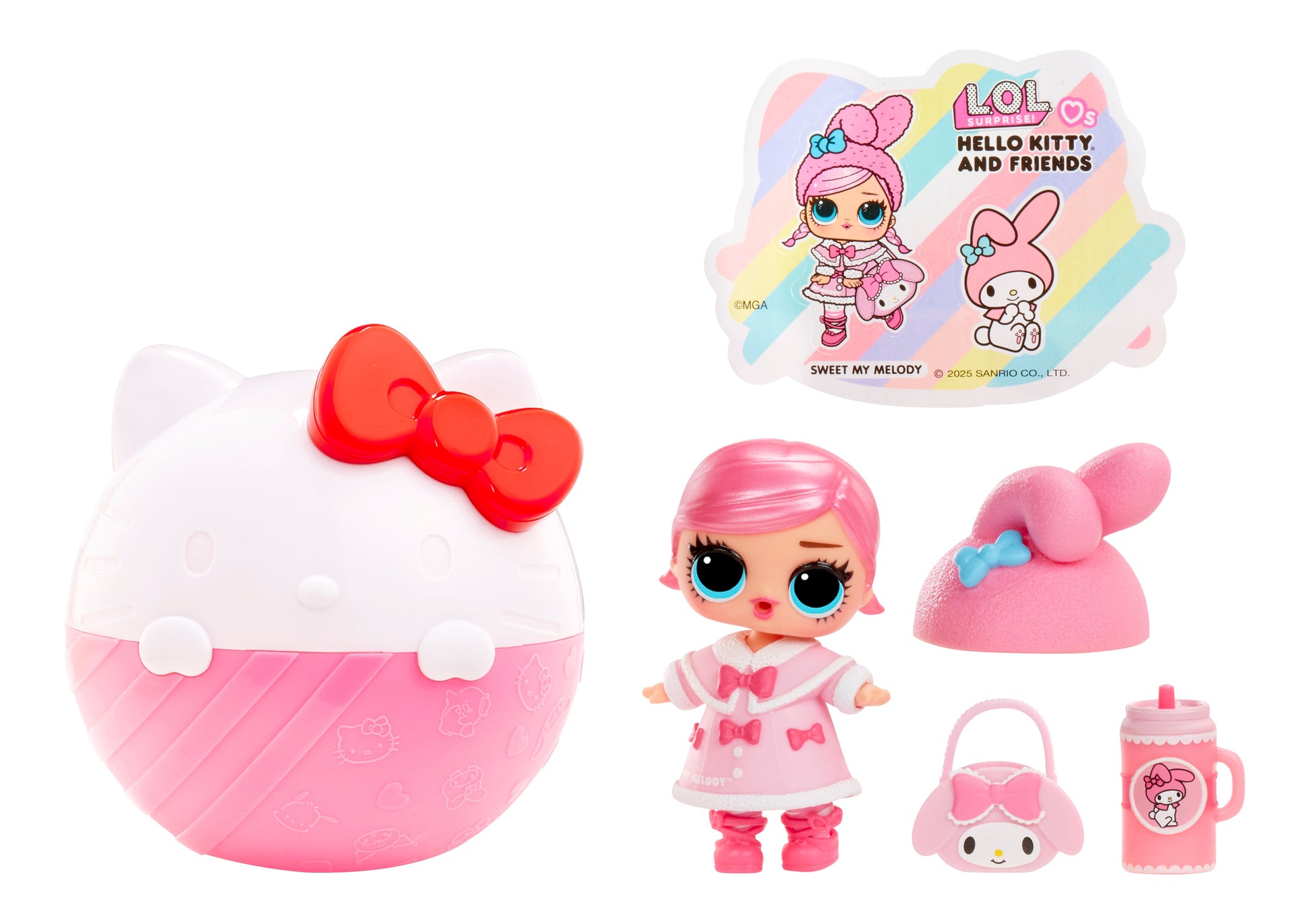 LOL Surprise Loves Hello Kitty Tots & Friends assorted