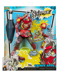 Ninjombie Action Figure Grave Spin