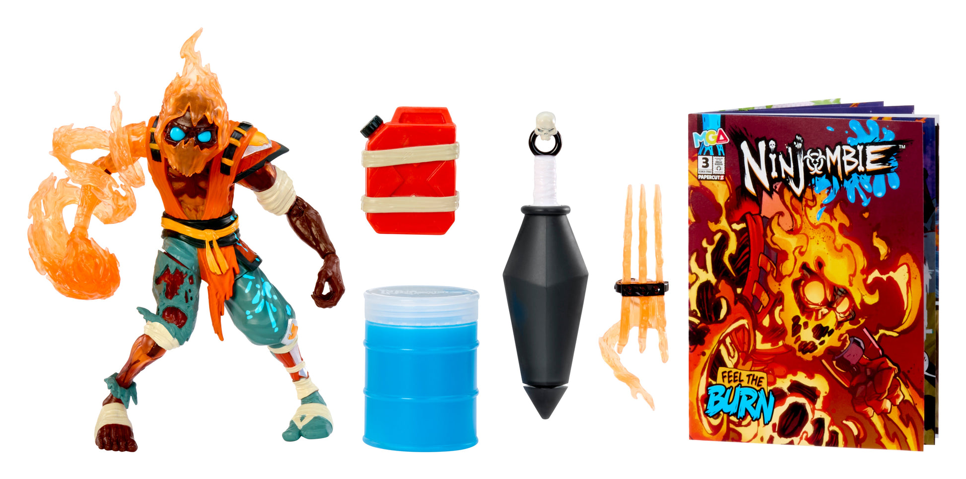 Ninjombie Action Figure Scorchstrike