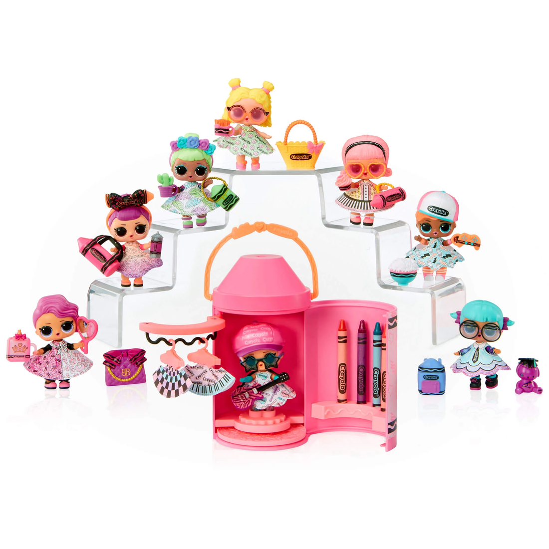 LOL Surprise Loves Crayola Color Me Studio Assorted.