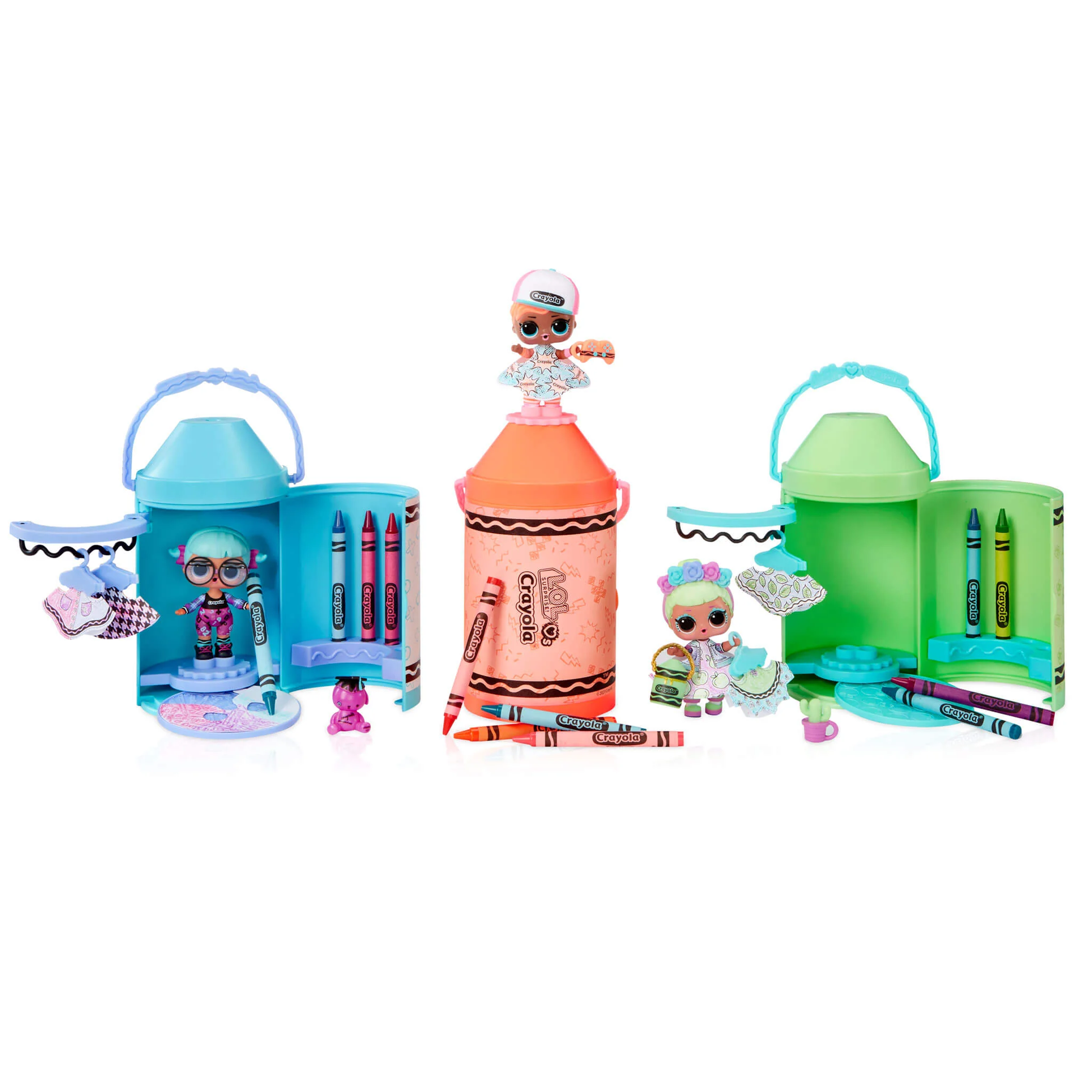 LOL Surprise Loves Crayola Color Me Studio Assorted.