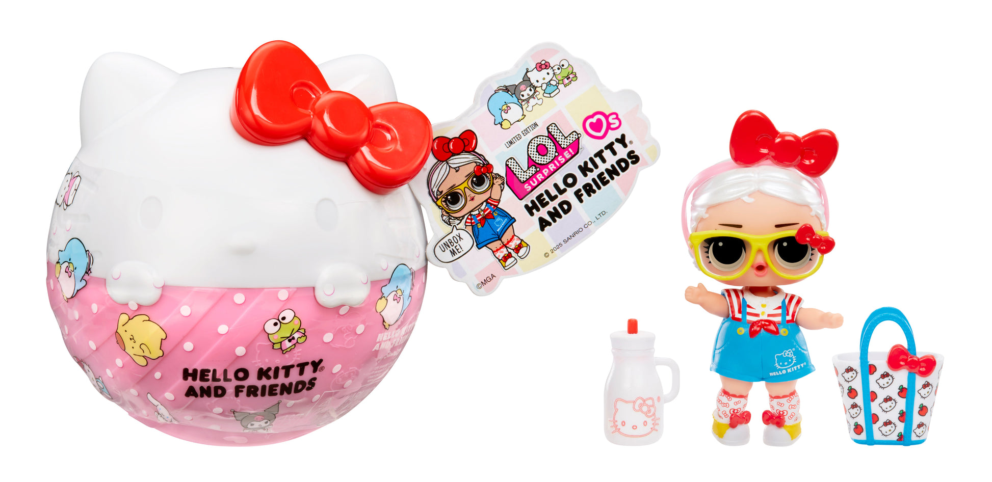 LOL Surprise Loves Hello Kitty Tots & Friends assorted