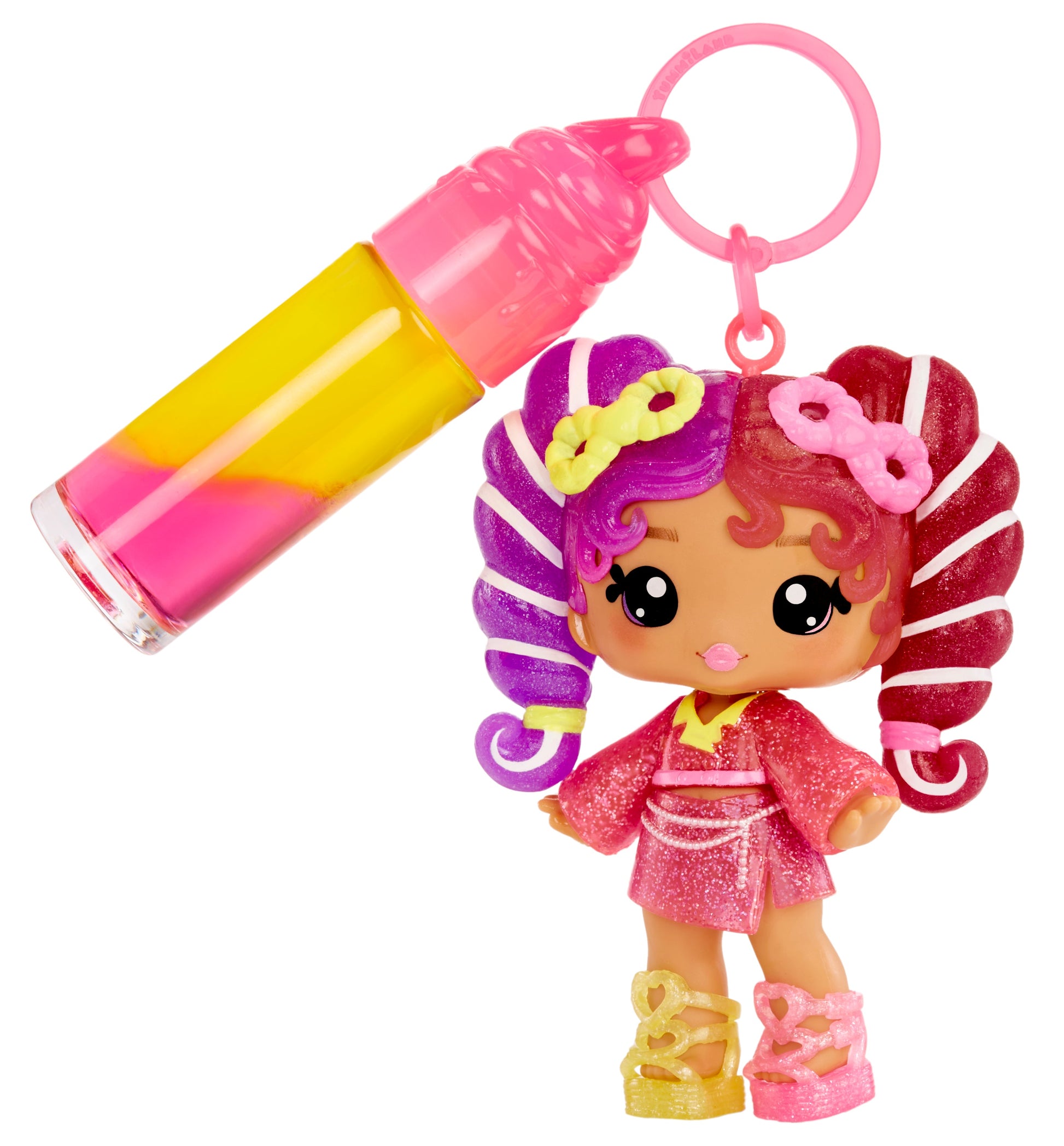 Yummiland Lip Gloss Doll: Mystery Color Change - Mila Mallows