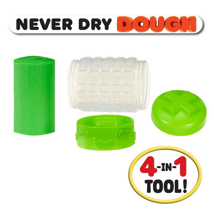 Wonder Factory Never Dry Dough Extruder - Green