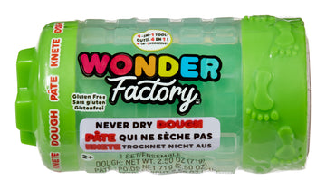 Wonder Factory Never Dry Dough Extruder - Green