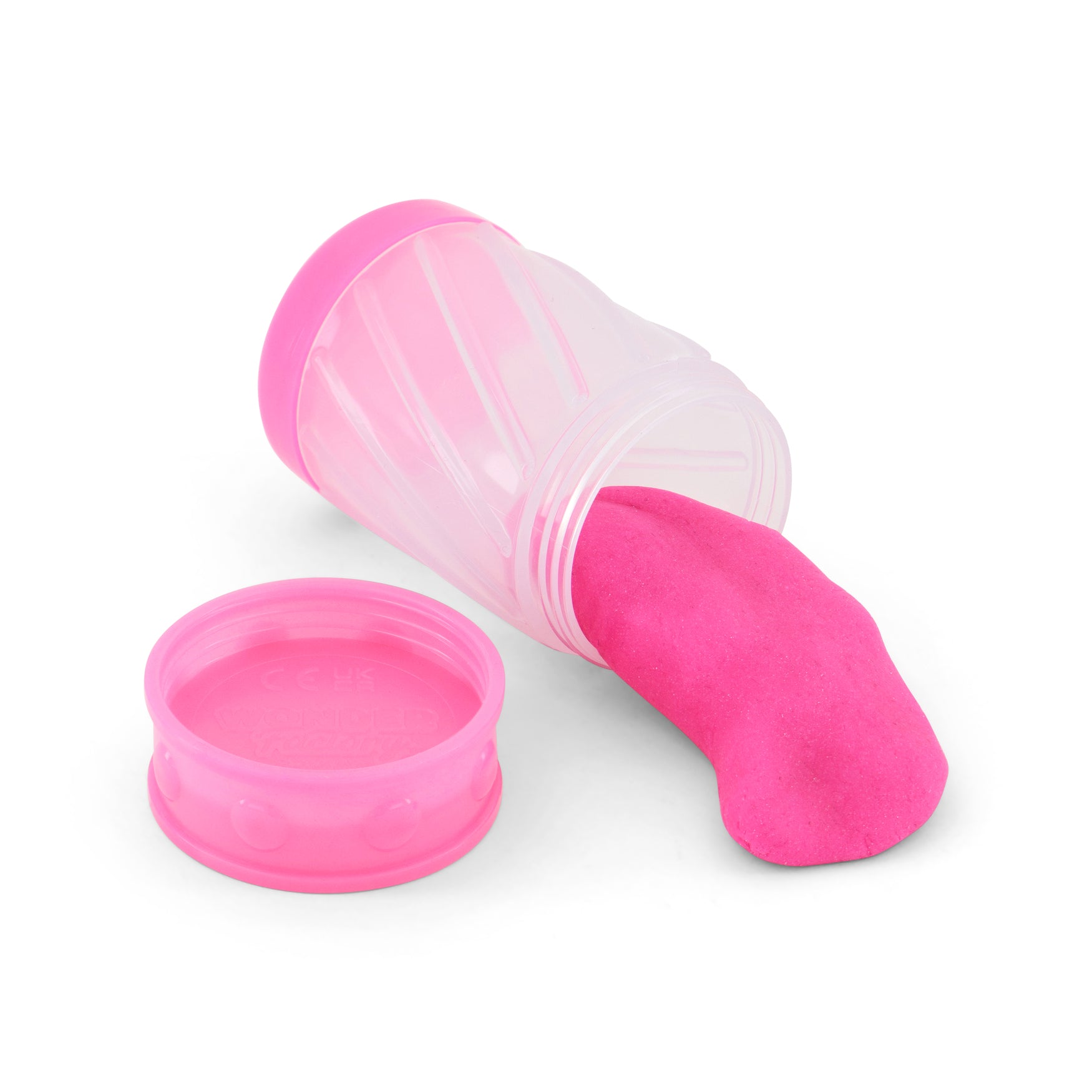 Wonder Factory Never Dry Dough Singles - Pink