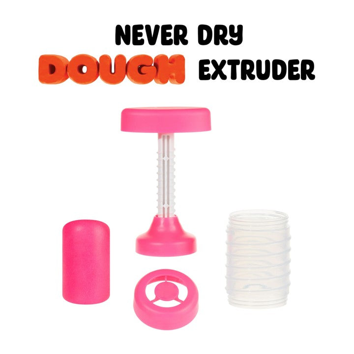 Wonder Factory Never Dry Dough Extruder - Pink