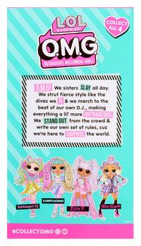 LOL Surprise OMG Entry Doll Bubblegum D.J.