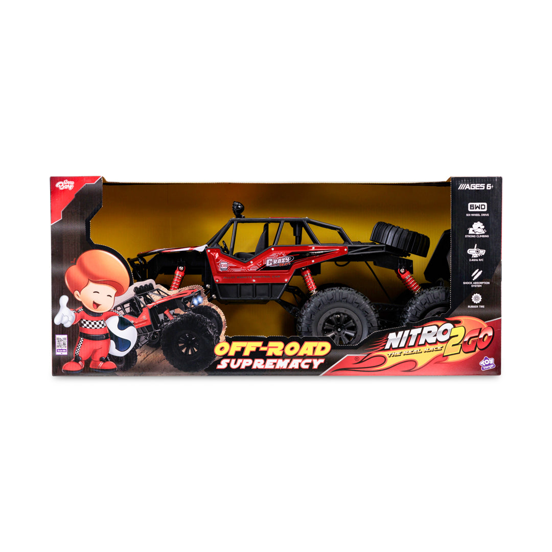 Nitro2Go R/C 1:8 Off-Road Supremacy 6x6 Drive Assorted