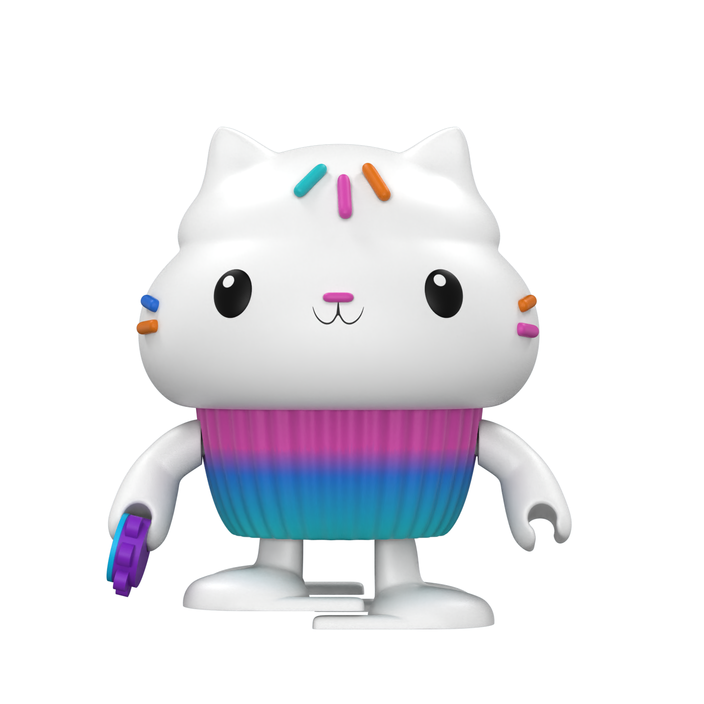 Wind Upz Cakey Cat with Tambourine