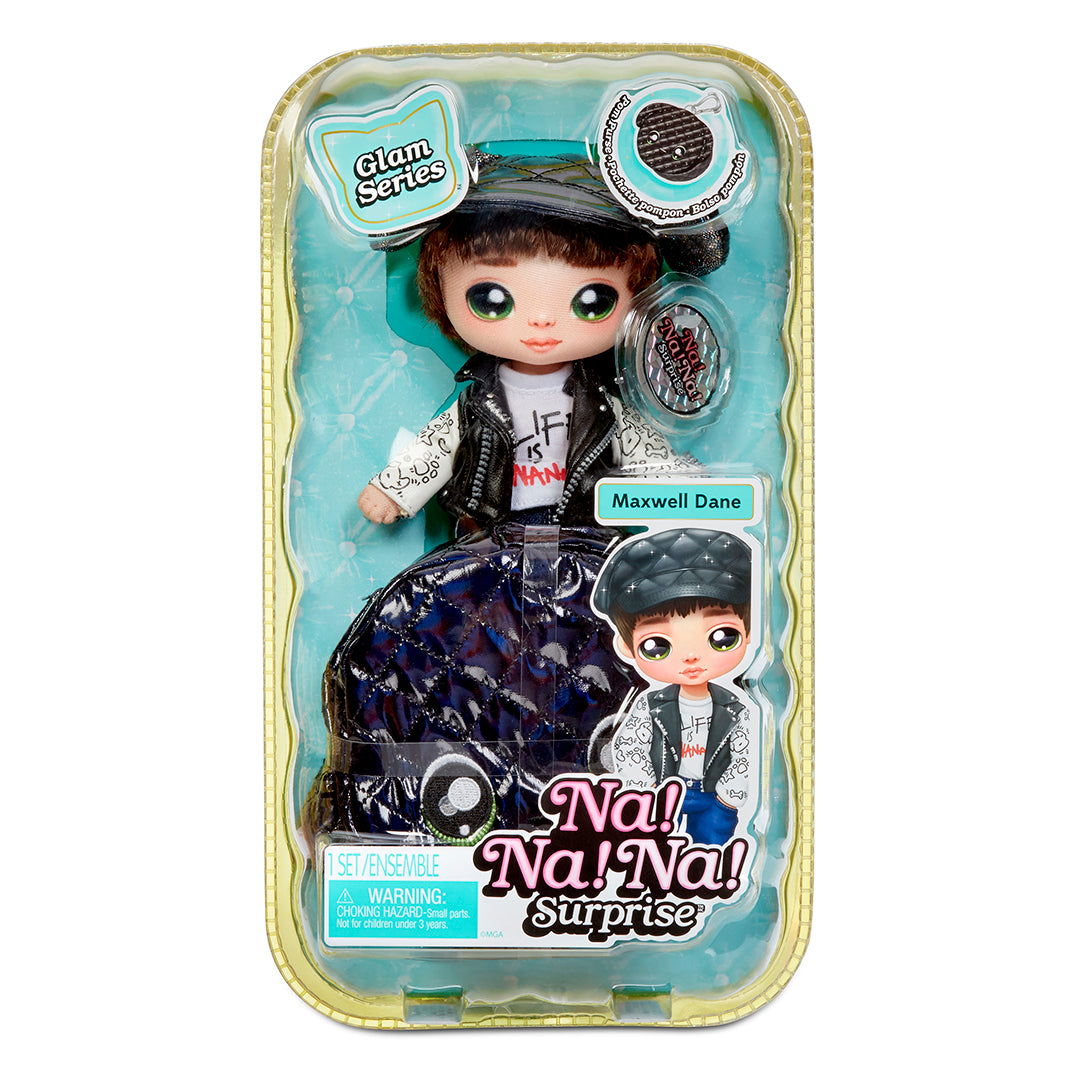 Na! Na! Na! Surprise 2-in-1 Pom Doll Glam Series 1 (Metallic)