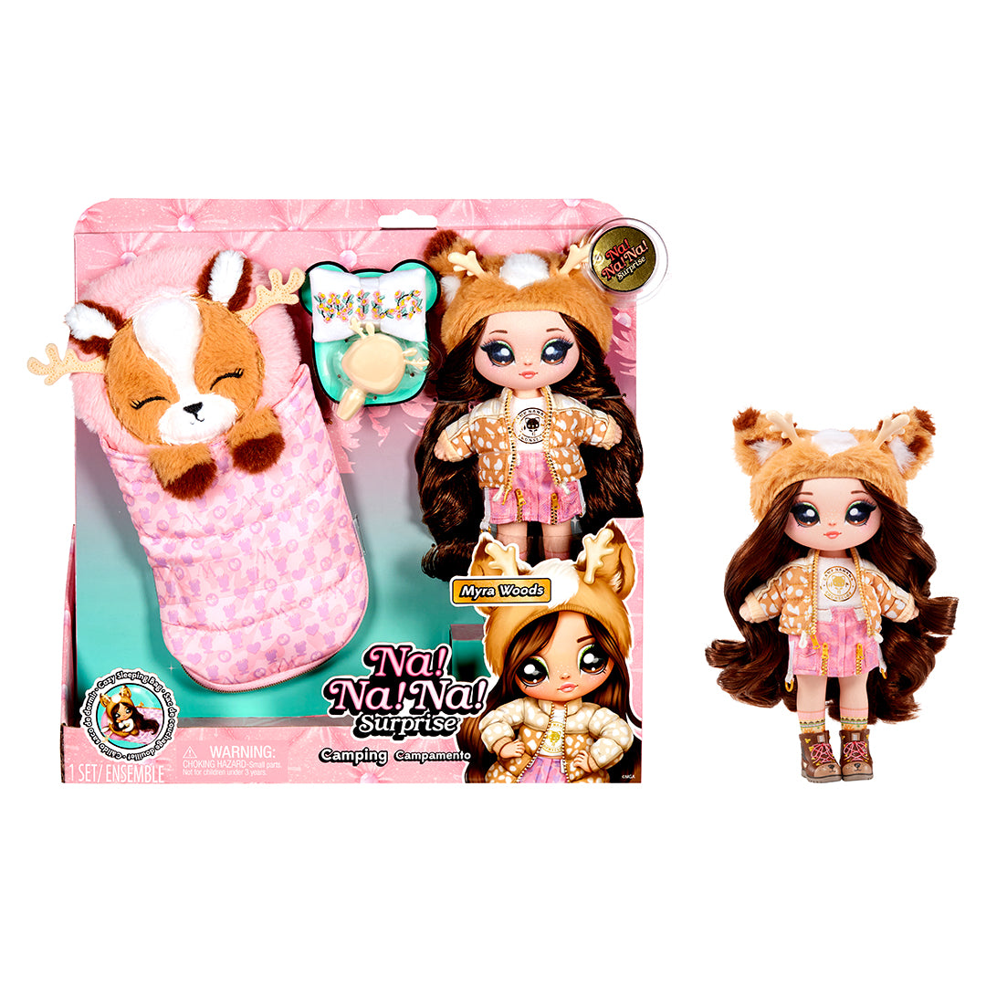 Na! Na! Na! Surprise Camping Doll- Myra Woods