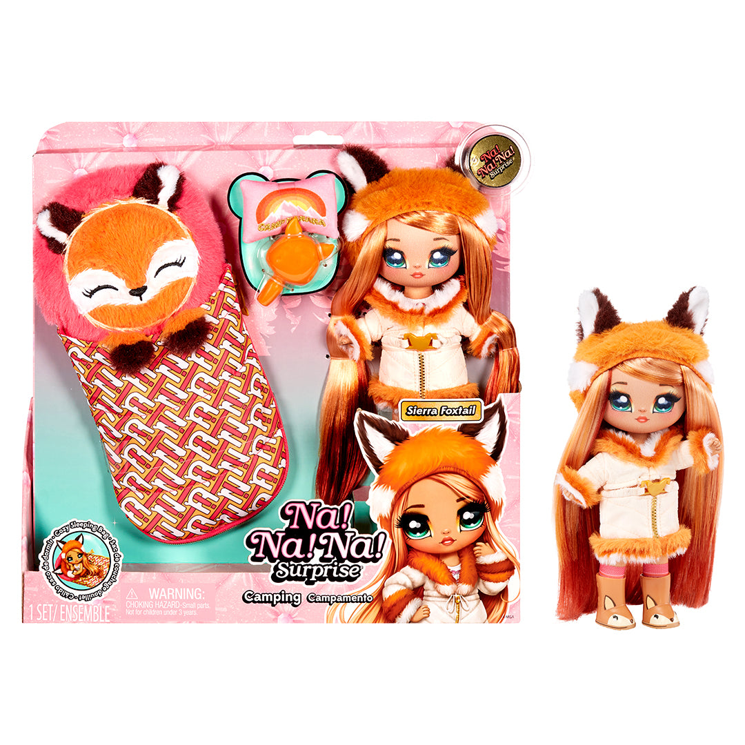 Na! Na! Na! Surprise Camping Doll- Sierra Foxtail