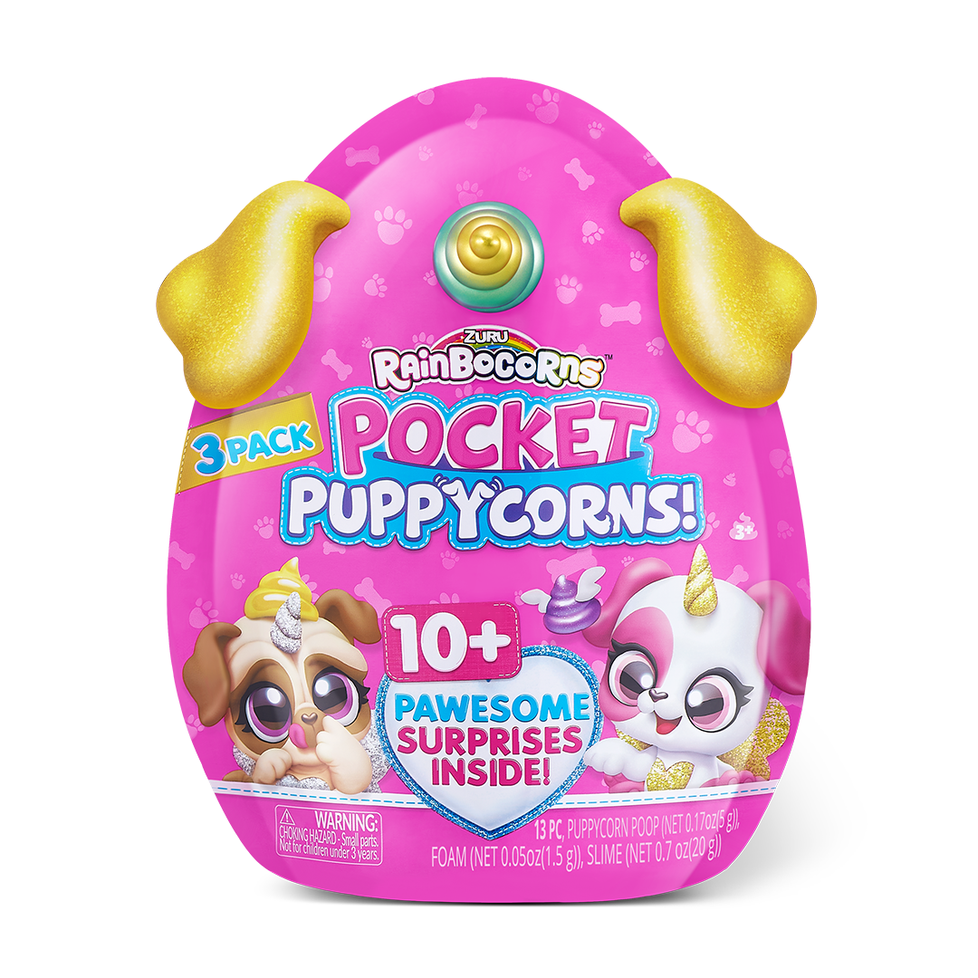 Rainbocorns Pocket Puppycorn Surprise Bobble Head (Large) (S1)
