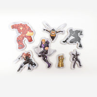 Marvel Avengers Wooden Magenetic Characters Set