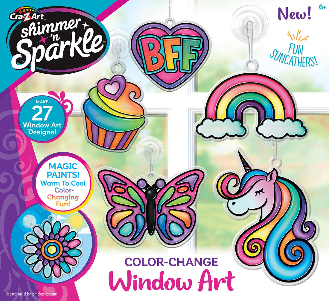 Shimmer 'N' Sparkle Colour Changing Window Art