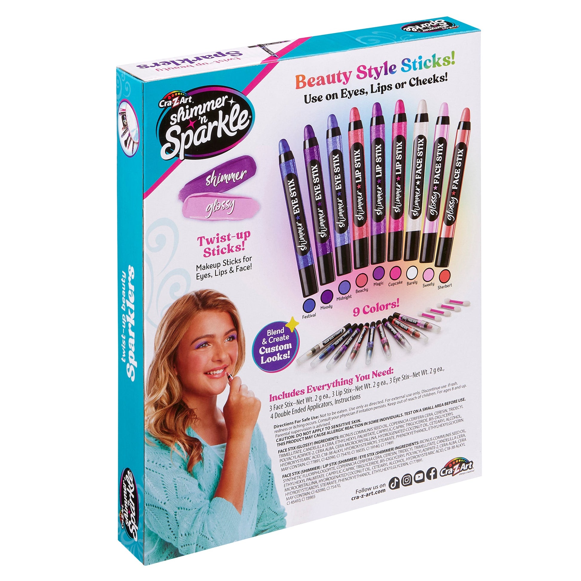 Shimmer N Sparkle Twist up Beauty Sparklers