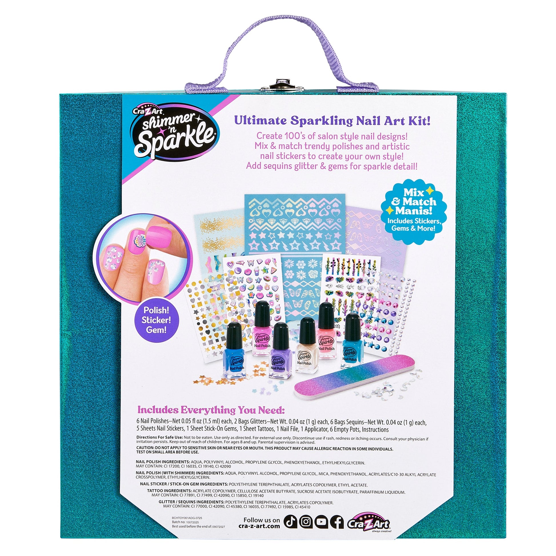 Shimmer N Sparkle Jewel Nail Tint Designer