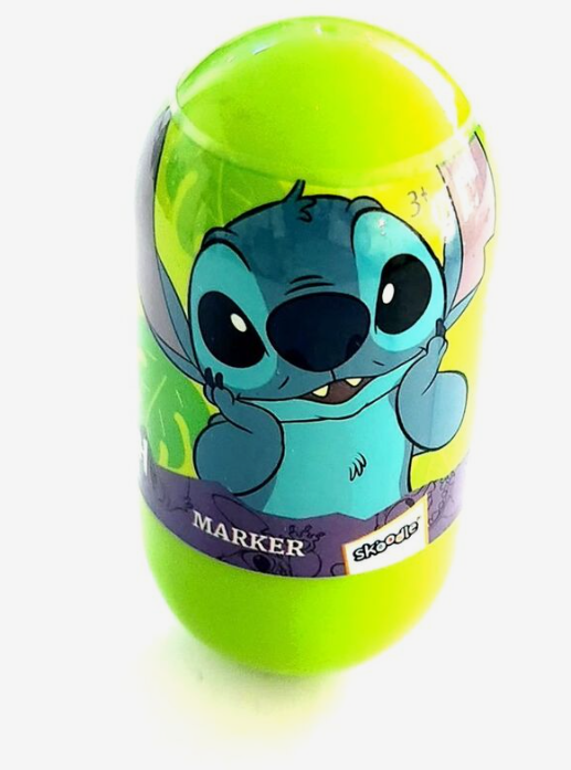 Disney Stitch Wobbler Highlighter with Backer Card | Green