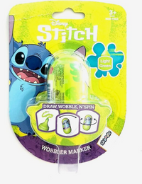 Disney Stitch Wobbler Highlighter with Backer Card | Green