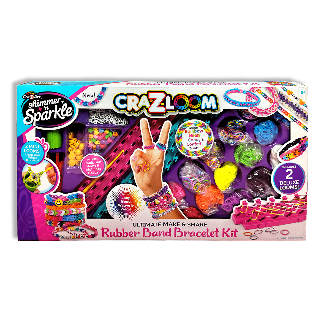 Shimmer n Sparkle CraZLoom Deluxe Rubber Band Case