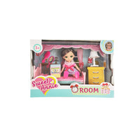 Sweet Annie 6" Doll With Bedroom Set